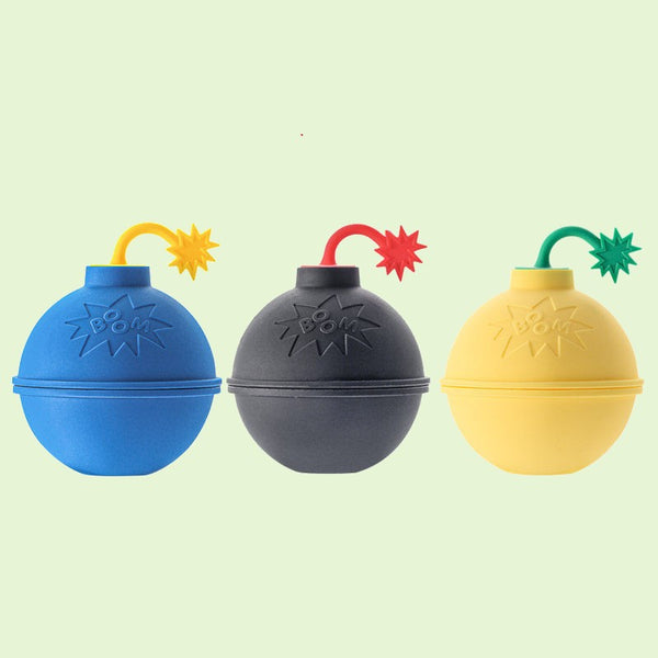 Reusable Silicone Ice Ball Mold (Dia: 5.7cm), with Built-in Funnel, for Whiskey and Cocktails