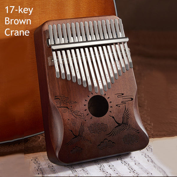 Portable Kalimba, with 21 Keys & Solid Wood Board, for Kids, Adult, Beginners, Professional