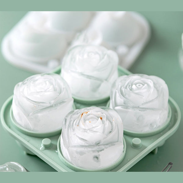 Romantic Rose Ice Cube Tray, for Ice, Baking & More