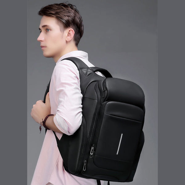 Large Capacity Business Backpack, with Insulation Pocket, Multiple Compartments, Waterproof Design, 180° Opening，for Work, School, Commute & More