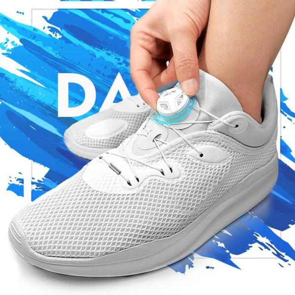 Automatic Rotating No Tie Shoelaces, for Kids and Adults