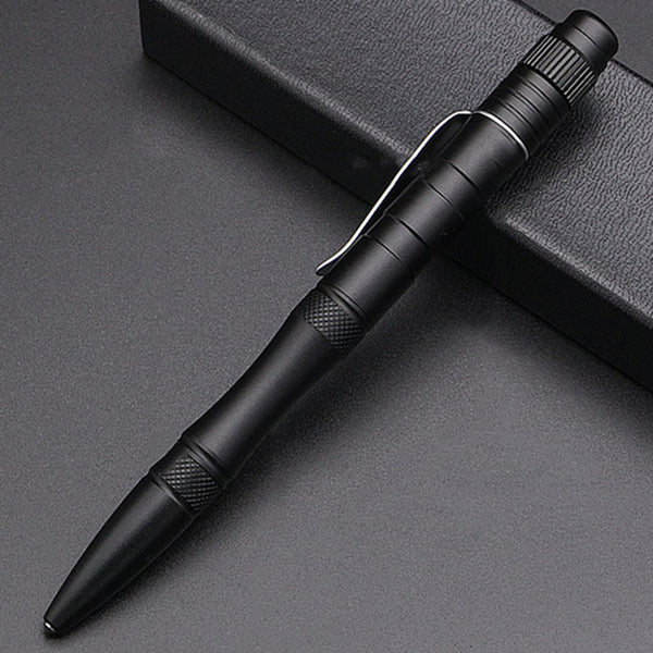 4-in-1 Multifunctional Tactical Pen, with Glass Breaker, LED Flashlight, Ballpoint Pen, for Everyday Carry