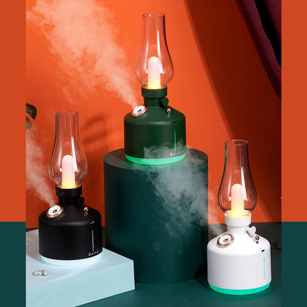 Wireless Multi-function Humidifier, with 2 Spray Modes, Night Light and Colorful Atmosphere Light