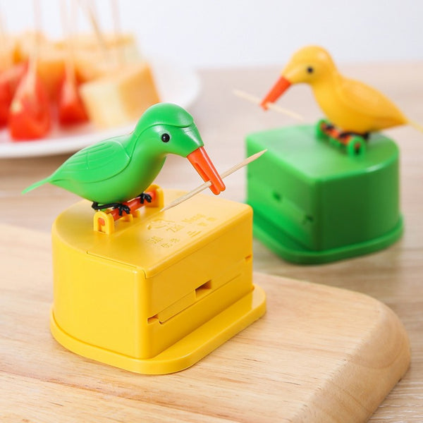 Cute Unique Bird Toothpick Dispenser, for Kitchen, Dining Table & Gift