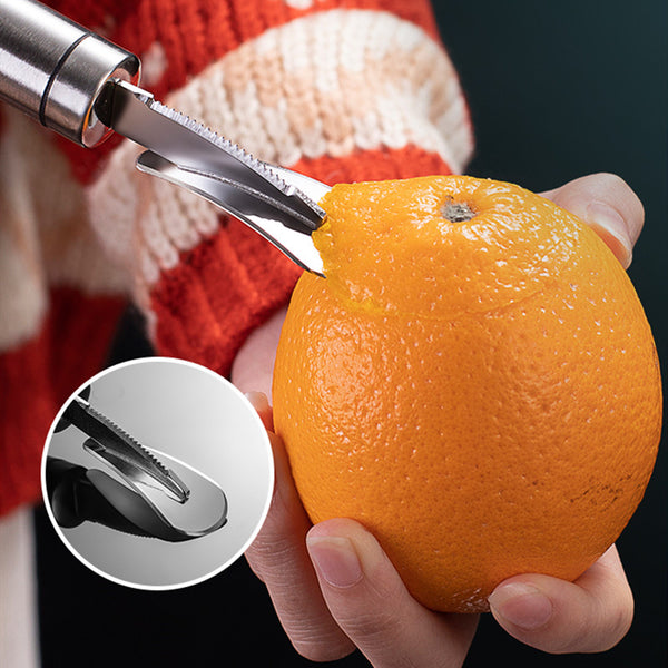 Stainless Steel Handy Orange Citrus Peeler