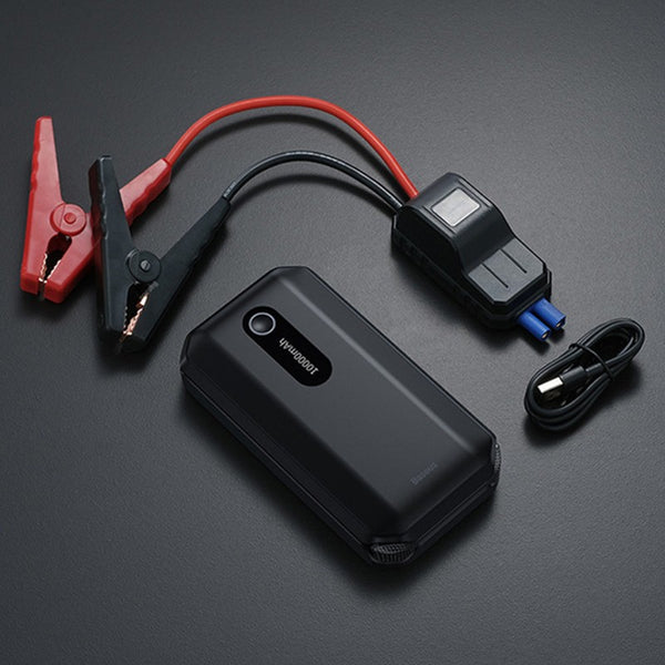 Reliable Portable Car Battery Charger, with LED Flashlight & Power Bank, for Sedan, SUV & More