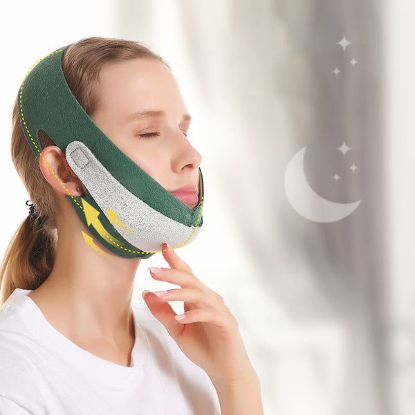 Anti-snoring Chin Strap, with Adjustable and Breathable Design, for Women and Men