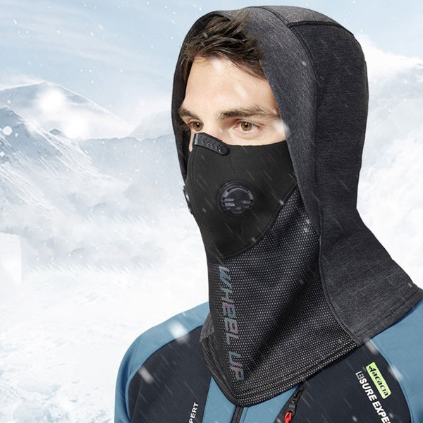 Windproof Thermal Balaclava, with Brim, Face and Neck Cover, for Cycling, Motorcycle Riding, Skiing & More