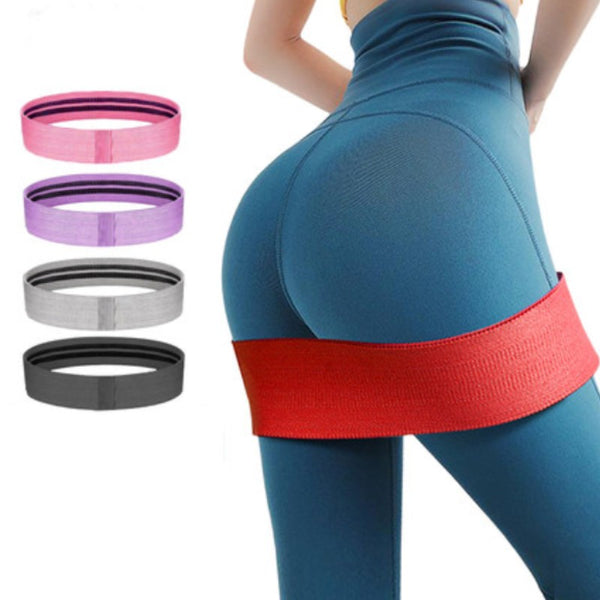 Workout Resistance Bands, with Non-Slip, Thick & 8cm Wide Band, for Legs, Butt and Glutes