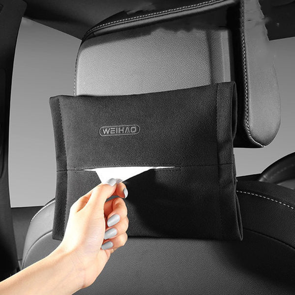 Universal Car Tissue Holder, for Backseat and Armrest