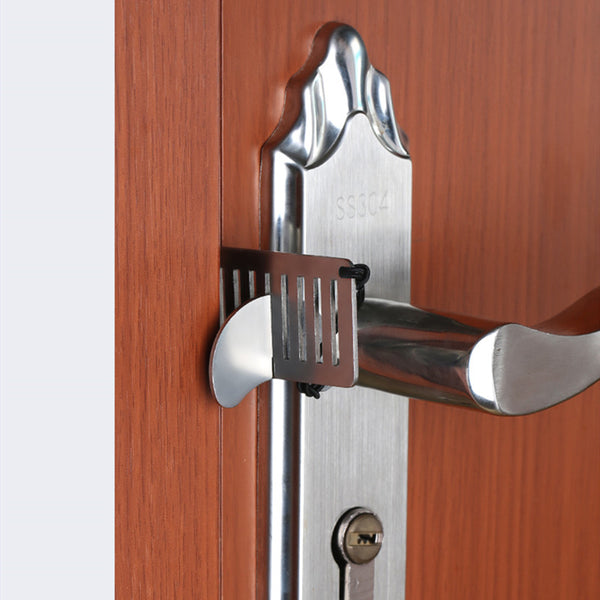Universal Portable Security Door Lock Door Jammer, for Hotel, Apartment, Dorm, Motel & More (1-Pack)