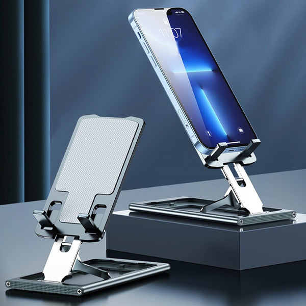 Portable & Foldable Phone/Tablet Stand with Adjustable Angle and Height