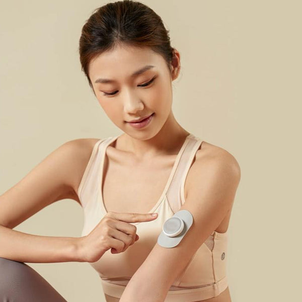 Portable Rechargeable Mini Massage Patch, with Dual Massage Hosts, Low –  GizModern