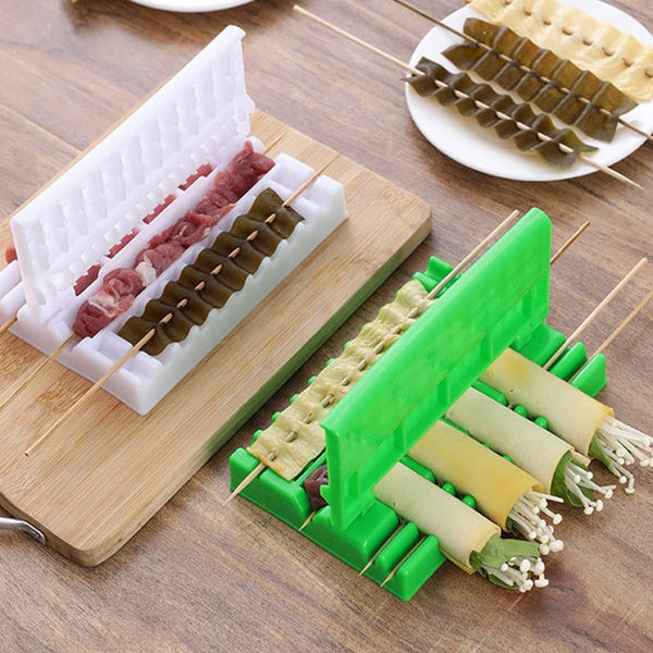 Multifunctional BBQ Reusable Quick Skewer Maker (2-Pack)