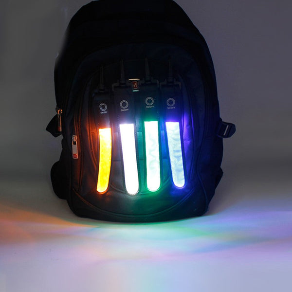 LED Safety Light, with Clip & 3 Light Modes, for Backpack, Belt, Bike & More (2-Pack)