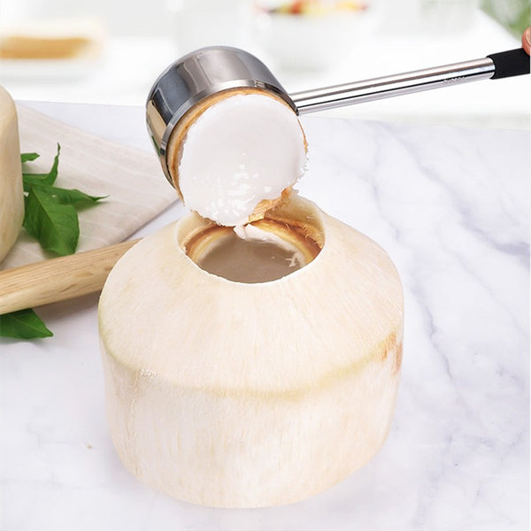 Coconut Opener Tool Set, with Super Safe & Easy to Use Design