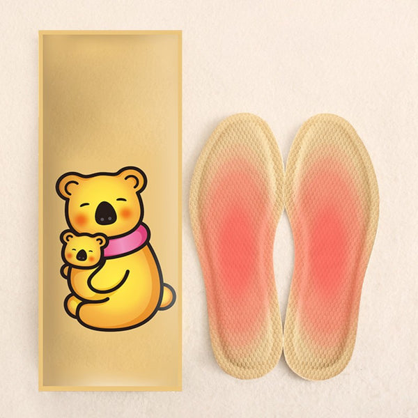 Heated Wormwood Insoles, with Rapid Heating, 52°C Constant Temperature & 8hrs of Heat, for Women & Men (10 Pairs)
