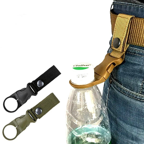 Convenient Outdoors Water Bottle Hook Holder, for Camping, Hiking