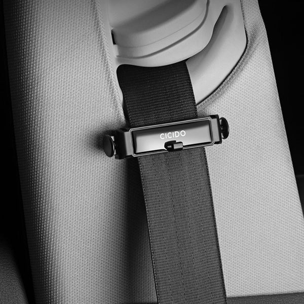 Car Seatbelt Adjuster Stopper, for Relaxing Neck & Shoulder (2-Pack)