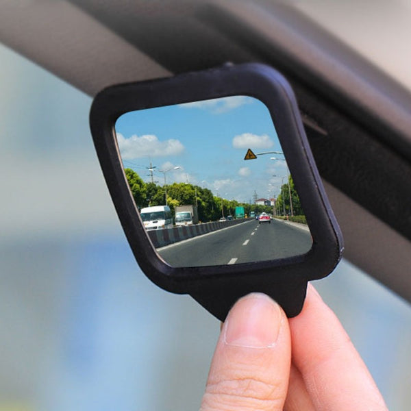 Rear View Facing Back Seat Mirror, with Adjustable Angle, for Safety, Reversing, Clear Blind Spot, Monitor Your Baby & More (2-Pack)