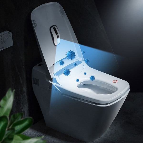 Portable Toilet UV Sterilizer, Powered by Solar Energy, with 360° Sterilization, Auto Power-off, Waterproof & Easy Installation, for Home & Public Toilet