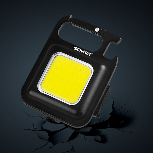 Rechargeable Mini 500lm High Lumen COB LED Work Light, for Outdoors, Repairing, Home