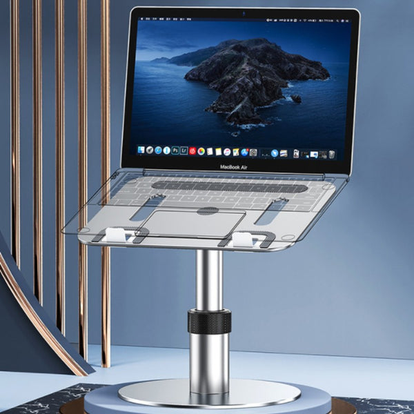 Versatile Laptop Stand, with Adjustable Height, Angle & Rotatable Design, for Home & Office
