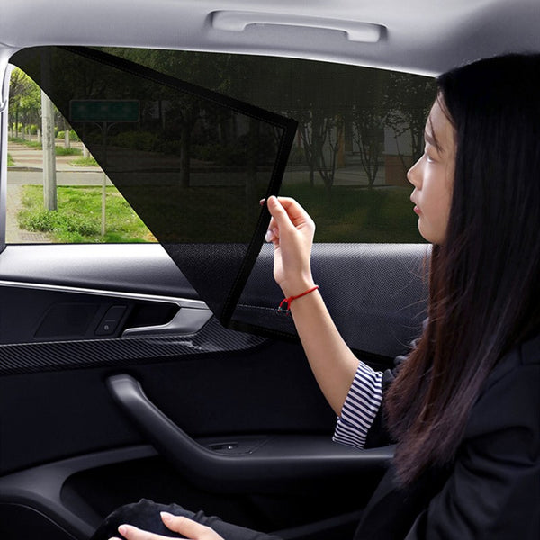 Universal Car Side Window Sun Shade, with Magnetic Fix, Compatible with Most Vehicles