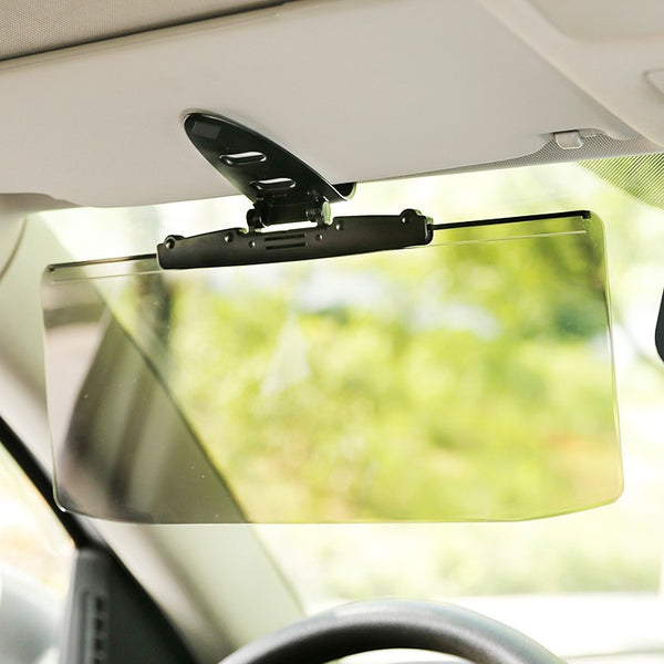 Car Anti-Glare Anti-UV Sun Visor, with Adjustable Angle, Compatible with All Types of Vehicles