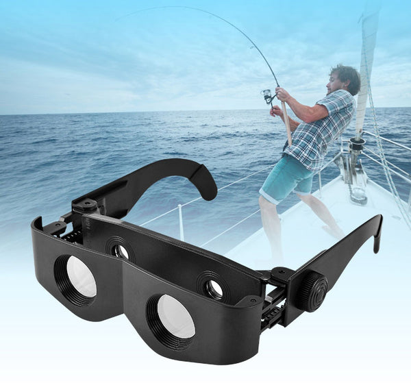 Professional Hands-Free Binocular Glasses，with Adjustable 3x to 6x Magnifying, for Fishing, Bird Watching, Concerts, Theater, Opera & More
