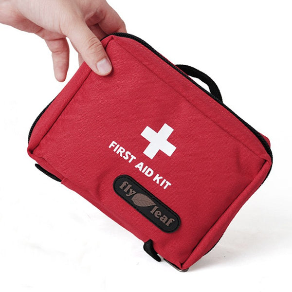 Compact Portable First Aid Kit Empty Bag, for Home, Outdoor, Travel, Camping, Hiking