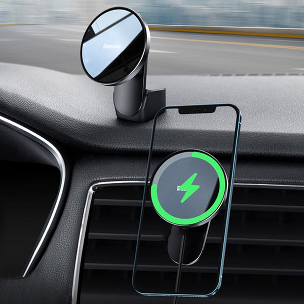 MagSafe Wireless Car Phone Mount with 360° Rotation, for iPhone13 & 12 Series