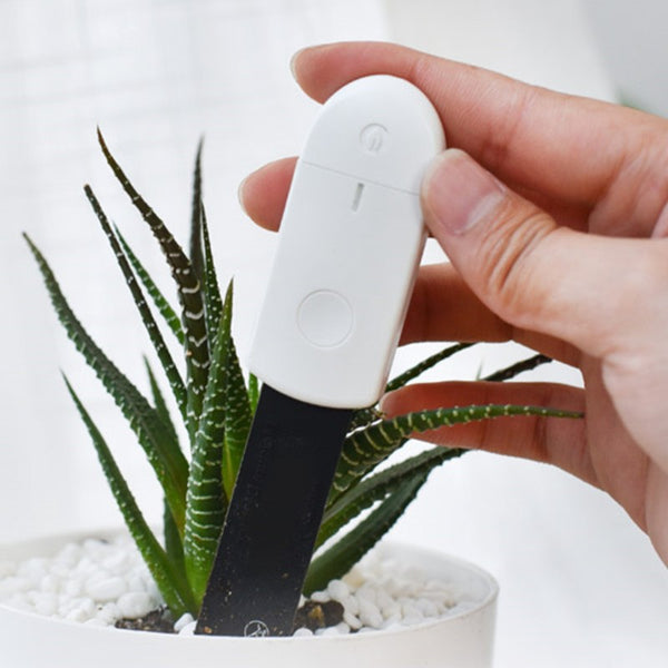 Soil Moisture Meter, with Real-time Monitoring & One-button Control, for Potted Plant, Vegetables, Flowers & More