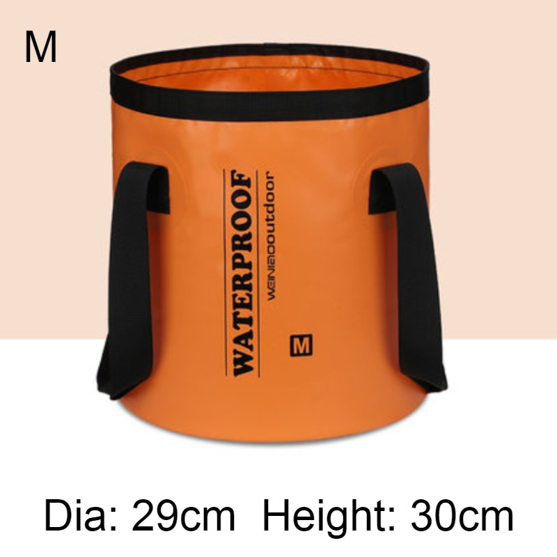 Portable Collapsible Bucket, Lightweight & Durable, for Garden, Campin ...