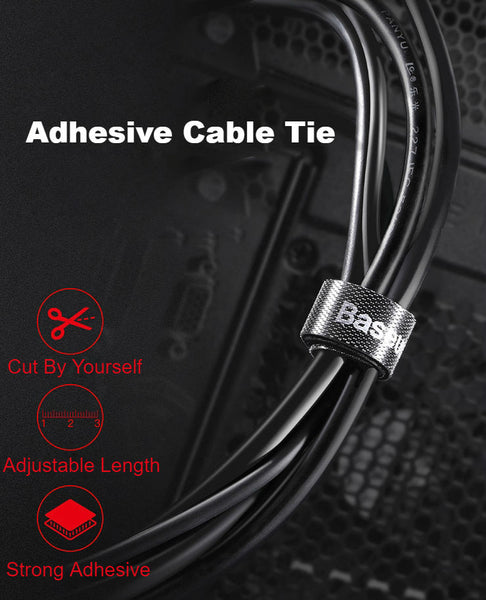 Adhesive Cable Tie: Manage The Mess