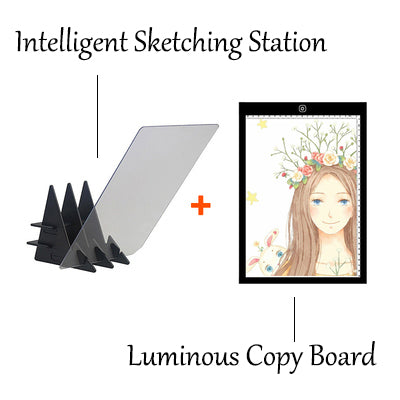 Intelligent Reflection Drawing Board With APP Control, For Adults, Kids, Home, School & Office