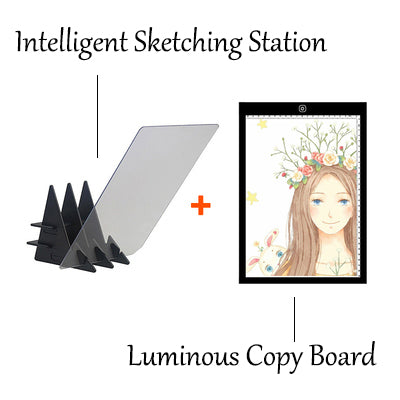 Reflection Drawing Apps Intelligent Reflection Drawing Board With APP Control, For Adults, Kid ...