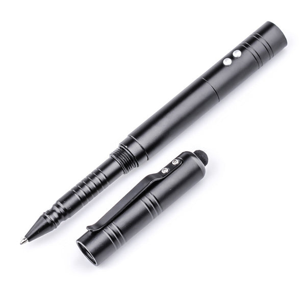 A Fine Writing Pen That Hides Red Lightsaber, Flashlight & Stylus