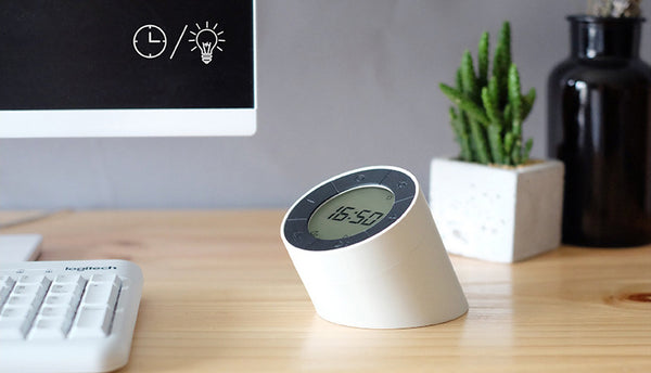 Rechargeable Alarm Clock That Houses Dimmable LED Light