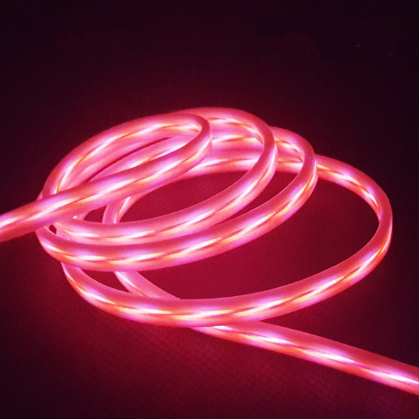 1 Meter Light Pulse Electroluminescent Charge & Sync Cables