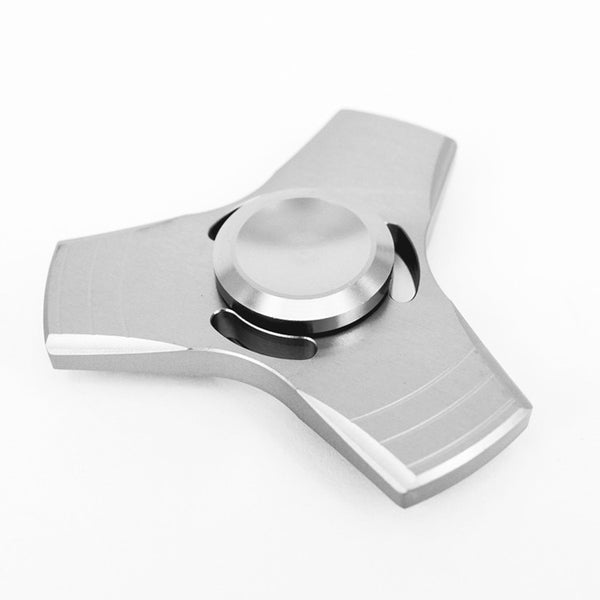 Premium Metal Tri-Spinner Fidget Toy: Ultra Durable High Speed 1-5 Min Spins