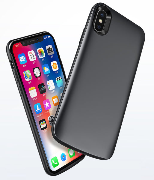 Smart & Soft Full-protection iPhone X Battery Case - Must-have Accessory for iPhone X