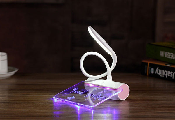 Light up Your Space & Brain with Fun & Functional Memo Board Lamp