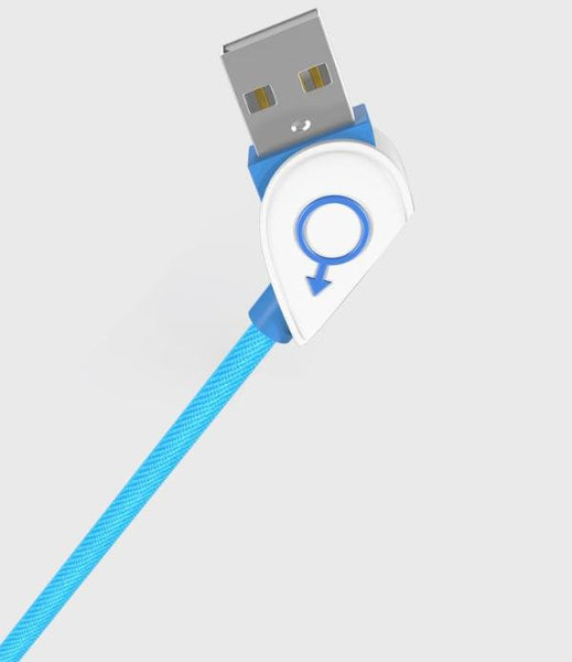 Right Angle Lightning/Micro-USB/Type-C Cable Lover's Party Pack