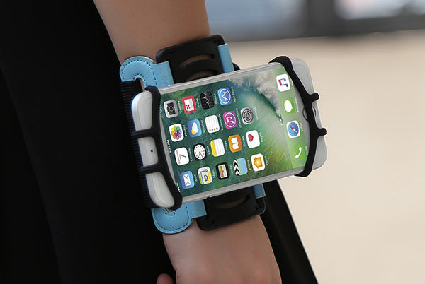 A Simple and Rotatable Workout Wristband - Just Rely on Your Phone for Fitness