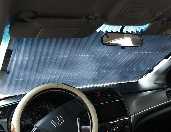 Retractable Car Windshield Shade: Fits Almost Every Car
