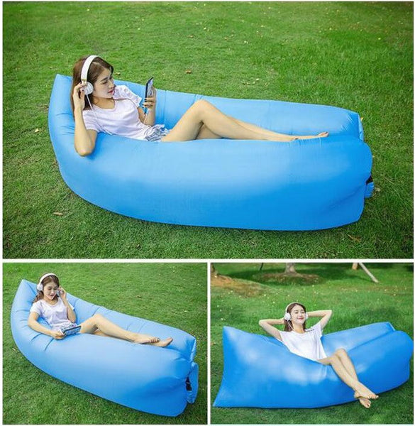 Amazing Portable & Inflatable Lounge Bag For Outdoor Activities