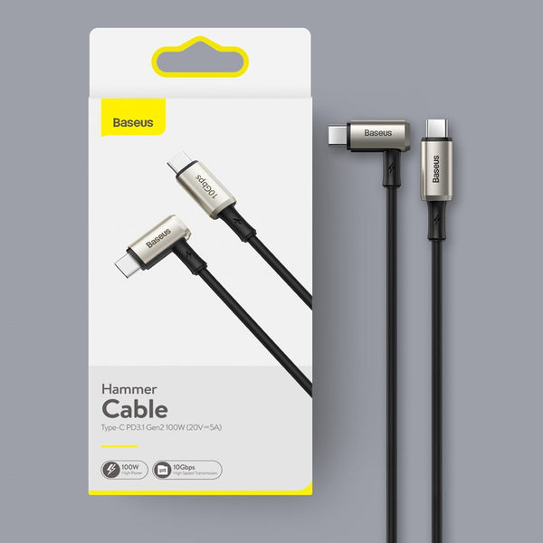 PD3.1 100W USB-C to Type-C Cable (1.5m), with 10Gbps Transmission, 5A High Current, Thick Core and Anti-breaking Design, for MacBook, iPad Pro and More