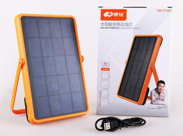 Multifunctional Solar Light, with 3000mAh, 2 Light Modes & USB Rechargeable, for Yards, Outdoors, Patio, Balcony & More