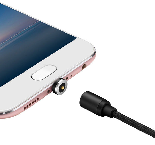 Charge across All Devices with 3-in-1 360° Rotatable Magnetic Cable
